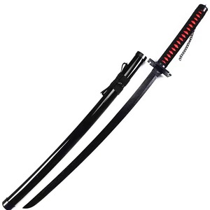 ดาบอะนิเมะฟอกสี100ซม. Katana ของเล่นอนิเมะงานปาร์ตี้คอสเพลย์อุปกรณ์ประกอบฉากคอสเพลย์ Kurosaki Ichigo zaraki <span class=keywords><strong>Kenpachi</strong></span> Kuchiki Byakuya - Product Image 6