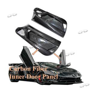 แผงประตูด้านในทำจากคาร์บอนไฟเบอร์อุปกรณ์ตกแต่งรถยนต์สำหรับรถแลมโบกินี <span class=keywords><strong>LP740</strong></span> LP700 LP750แห้ง - Product Image 6