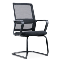Chaise de bureau moderne à dossier moyen, chaise ergonomique pour ordinateur, chaise de bureau pour personnel, Sillas De Oficina