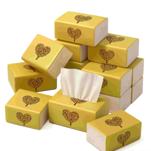 Pañuelos Portátiles de Tamaño Viaje - Paquetes de Pañuelos Faciales Antibacterianos Suaves y Compactos - Product Image 2