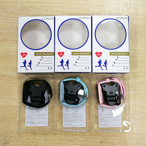 Montre connectée C2 Plus compatible Android, écran, moniteur de fréquence cardiaque, suivi du sommeil, réveil, étanche IP67, bracelet en caoutchouc magnétique - Product Image 6