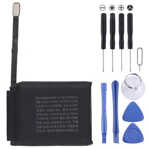 Batería <span class=keywords><strong>de</strong></span> Repuesto para Reloj Inteligente <span class=keywords><strong>Apple</strong></span> <span class=keywords><strong>Watch</strong></span> <span class=keywords><strong>Serie</strong></span> <span class=keywords><strong>7</strong></span> <span class=keywords><strong>de</strong></span> 45 mm, 309 mAh, Iones <span class=keywords><strong>de</strong></span> Litio, Piezas <span class=keywords><strong>de</strong></span> Reparación - Product Image 1