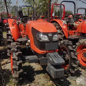 जापानी इस्तेमाल किया ट्रैक्टरों kubota 4x4 खेती मशीन कृषि ट्रैक्टर agricola इस्तेमाल किया kubota ट्रैक्टर