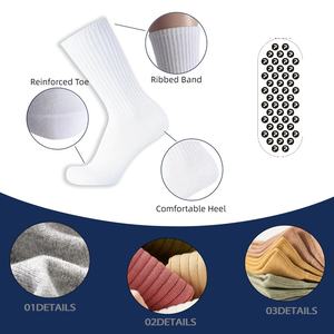 Calcetines de Fútbol Personalizados con Logotipo para Hombre, Antibacterianos, Transpirables, Antideslizantes, de Alta Calidad, al por Mayor - Product Image 3