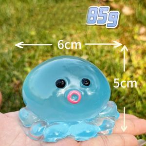 Transparent Teeth-shaped&Octopus <b>Squishy</b> Toy-Sticky Jelly Texture Stress Relief Gift for Kids Adults Releasing Wholesale <b>Squishy</b> - Product Image 3