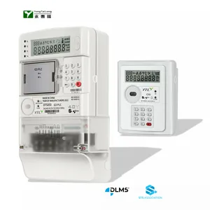 YTL prepaid meter Split Type Credit Prepayment Remotely Meter with PLC GPRS electric meter