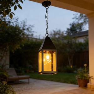 Modern minimalist industrial style <b>LED</b> wall lamp, electric villa outdoor <b>lighting</b>, black E27 outdoor door wall lamp - Product Image 4