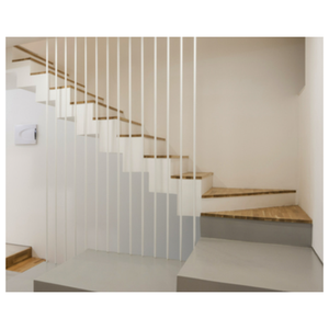 <span class=keywords><strong>Escalier</strong></span> à marches ouvertes en acier <span class=keywords><strong>brut</strong></span>, construction soudée, double face, grande capacité de charge - Product Image 3