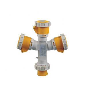 Aoda 250V Caravan Công Nghiệp 3 cách cắm ổ cắm kết nối nhiều ổ cắm <span class=keywords><strong>Adaptor</strong></span> 16A 3P - Product Image 1