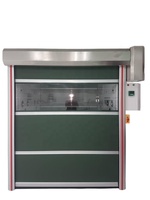Puerta Enrollable de PVC Nano de Alta Velocidad de Wuxi Shelter Factory, Certificación CE, Uso Industrial/Comercial para Talleres Libres de Polvo