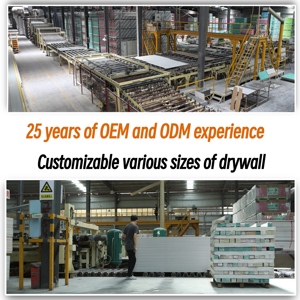 Nhà Máy Bán Hàng Trực Tiếp 12Mm Chống Cháy Tấm Thạch Cao Tinh Khiết Trần Tự Nhiên Chống Mốc Cho Khách Sạn Bệnh Viện Phòng Tập Thể Dục Sử Dụng Độ ẩm - Product Image 6