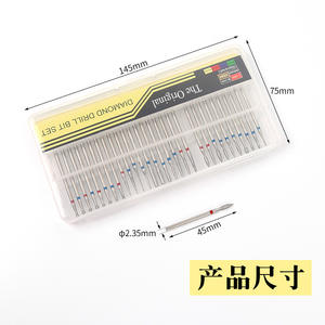 30-Piece Set Electric Grinding Needles Diamond <b>Polishing</b> Rods Diamond Grinding Heads <b>for</b> Jade Carving and <b>Drill</b> Bits - Product Image 5