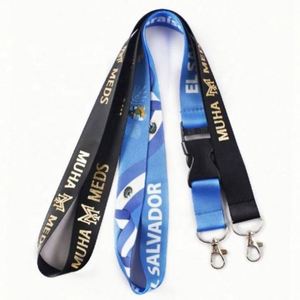Custom Design <b>Polyester</b> Safety Sublimation Printing Logo Neck Chain Card Holder With Hook <b>Lanyards</b> <b>Lanyard</b> - Product Image 3