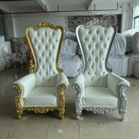 Chaise de trône de mariage économique et durable pour la mariée et le marié, pour les fêtes de mariage