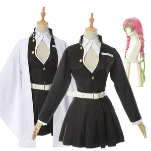 Déguisement Cosplay Anime Kanroji Mitsuri, Tenue Cosplay Kimono Halloween de Luxe - Product Image 1