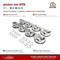 Ensemble piston RACEORLY A2730301517 98 mm STD pour Mercedes Benz S500 G500 ML500 W221 W463 M273 5.5L V8