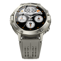 Reloj Inteligente Deportivo Unisex de Lujo, Económico y Personalizado, Resistente al Agua, con Pantalla TFT de 1.39 Pulgadas, Asistente de Voz con IA 2026, Carcasa de Aleación IP68 y Correa de Silicona