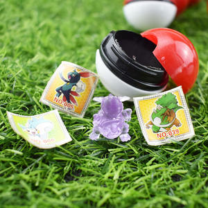 动漫卡通人物Pokeball胶囊玩具球塑料4.5厘米皮卡丘口袋妖怪球玩具促销玩具 - Product Image 2