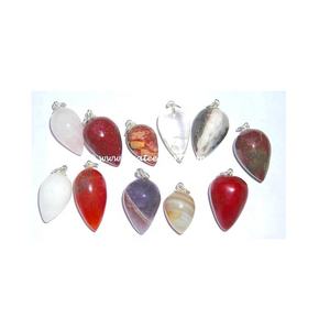 จี้ห้อยอัญมณีกึ่งมีค่าผสมประเภทเครื่องประดับที่ทำด้วยมือ - Product Image 1