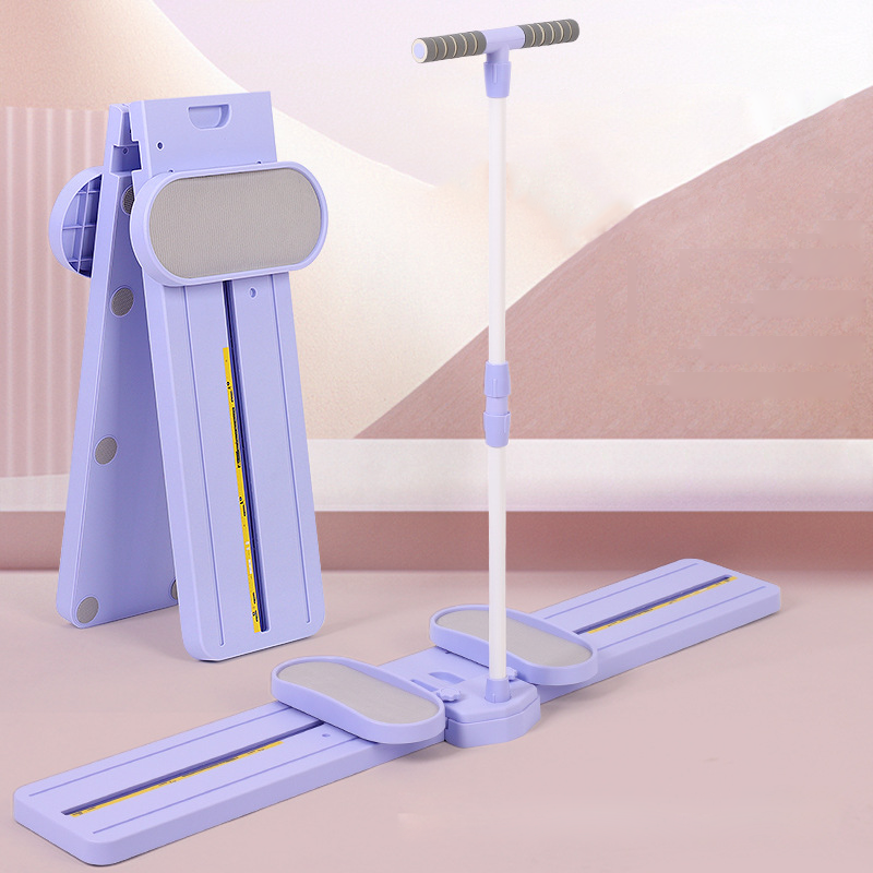 Ski Sliding Plate Pelvic Floor Muscle Trainer Leg Clamping Gripper for Postpartum Inner Thigh Exercise Equipment Ski Machine