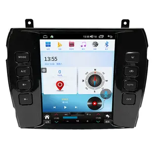Autoradio Android 11 pour Jaguar XJ 2004 - 2008 Lecteur dvd de voiture X-TYPE style Tesla Stéréos GPS Navigation 10.4 "Avec WIFI DS
