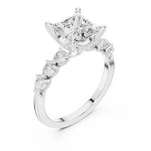 Luxury Solid Gold Lab Grown Diamond <b>Ring</b> For Women In 10Kt 14Kt 18Kt 22Kt Timeless Wedding Fine Jewelry <b>Statement</b> <b>Ring</b> - Product Image 4