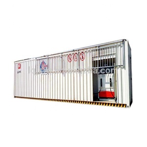Estación de llenado móvil de 40 pies y 30KL, contenedor de combustible, gasolinera móvil <span class=keywords><strong>con</strong></span> dispensador de combustible para gasolinera a la venta - Product Image 6
