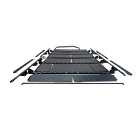 Porte-bagages de toit robuste en aluminium pour Mercedes Classe G W464 G500 G63, panier de chargement en tôle diamantée avec déflecteur de vent, style expédition