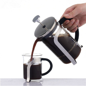350/600/800/1000ml Handmade Stocked French Press <strong>Coffee</strong> Maker Tea Press Pot with Stainless Steel <strong>Plunger</strong> - Product Image 5