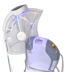 Appareil de pulvérisation d'oxygène pour le visage à domicile, pistolet et masque 2-en-1, thérapie par lumière LED 7 couleurs - Product Image 5