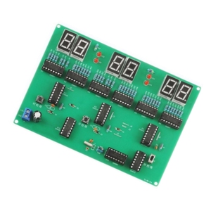 OKYN-G5240 DIY 6 Digit <b>LED</b> <b>Digital</b> Electronic <b>Clock</b> Kit for Soldering Practice and STEM Education - Product Image 6