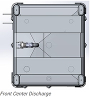 Réservoir IBC en acier inoxydable SS304 de 550 gallons, certifié UN31A/Y, longue durée de vie, pour le stockage de liquides dangereux