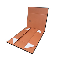 Boîte d'Emballage Magnétique Luxueuse Rose Mat Personnalisée pour Faux Ongles et Cils