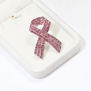 Magnifiques broches Micro pavé en alliage prévention et contrôle du <span class=keywords><strong>cancer</strong></span> du sein signe publicitaire broches d'absinthe pour festival - Product Image 5