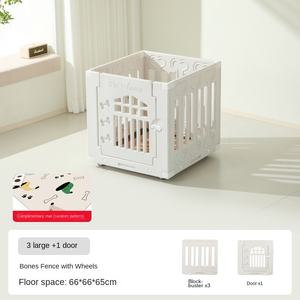 Kapalı ev tavşanlar, kobay katı Metal Pet muhafaza kalınlaşmış çevre koruma izolasyon kare yuva - Product Image 6