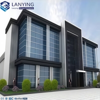 Edificios Metálicos Prefabricados Galvanizados, Taller Estable, Nave Industrial, Almacén con Estructura de Acero, con Certificado CWB