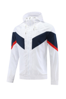 Veste coupe-vent de football personnalisable avec logo d'équipe, 100% polyester, imperméable, pour le sport en plein air, veste coupe-vent en mesh pour hommes