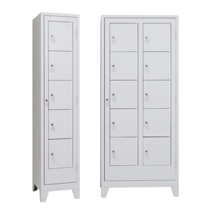 10 Door Employee Factory Worker Metal <b>Locker</b> <b>Storage</b> <b>Cabinet</b> <b>Locker</b> With Legs Steel <b>Locker</b> School Gym - Product Image 6