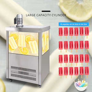 Máquina Automática de Fácil Operación para Producción Rápida de Helados a Base de Agua (Naranja, Piña, Limón) y a Base de Leche (Chocolate, Vainilla) - Product Image 2