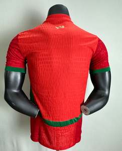 Maillot de football Maroc 2026 Version Joueur 1/1 Respirant Léger Été Haute Qualité Jacquard - Product Image 1