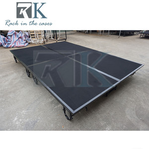 Plataforma de Escenario Plegable, Sistema de Equipo de Escenario Móvil para Bodas y Eventos - Product Image 2