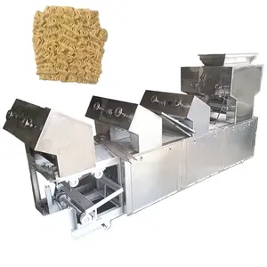 Voll automatische Maschine zur Herstellung gebratener Instant nudeln/getrocknete Nudel maschine/Produktions linie für Indomie-Nudeln