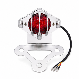 ไฟท้ายมอเตอร์ไซค์ LED ลดราคาพิเศษ 3 สาย ไฟเบรกและไฟวิ่ง กันน้ำ ฟังก์ชั่นคู่ พร้อมขายึด โรงงานผลิตไฟท้ายโดยตรง - Product Image 5