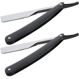 Maquinilla de Afeitar Manual Plegable con Cuchillas Reemplazables, Maquinilla de Afeitar para Barbería - Product Image 1