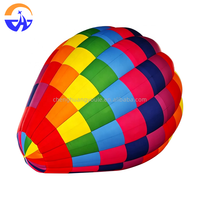 Ballon à air chaud gonflable personnalisé en tissu Oxford, impression numérique durable, avec souffleur, pour publicité extérieure