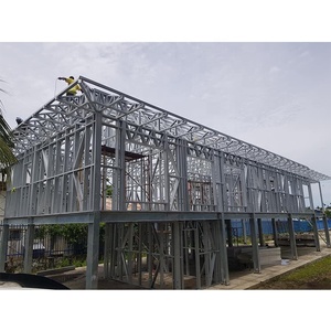 Hot-Dip mạ kẽm độ ẩm khuôn bằng chứng đúc sẵn hiện đại xây dựng xây dựng kết cấu thép nặng khung nhà biệt thự - Product Image 5