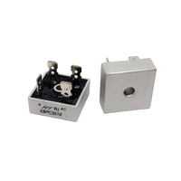 Diodo Rectificador de Puente para Generador WOTIAN KBPC3510, 35A 1000V, Monofásico, Diodo Electrónico de Silicio de Onda Completa