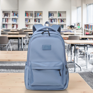 Số Lượng Lớn Tùy Chỉnh Màu Đen Ba Lô Di Động Không Thấm Nước Dây Kéo Đóng Cửa Unisex Phong Cách Cho Cô Gái Tuổi Teen Với Logo In Ấn - Product Image 5