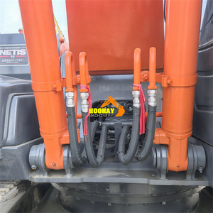 Excavadora de cadenas HITACHI ZX200 usada con motor confiable de 125 KW y cucharón de 0.8m³ Piezas hidráulicas originales Construcción de carreteras - Product Image 4