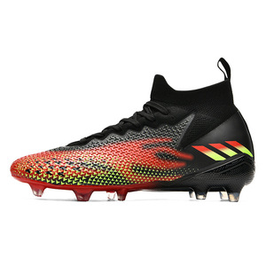 Zapatos de fútbol para hombre y mujer con tacos largos dentados, profesionales, para césped artificial, transpirables, con suela para fútbol. - Product Image 2